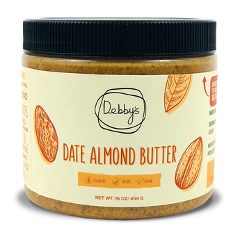 Date Almond Butter - 16oz - Debby's Bites