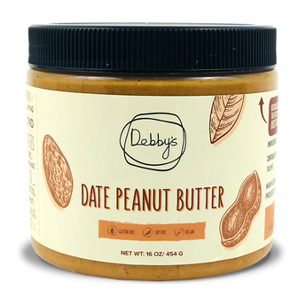 Date Peanut Butter - 16 oz - Debby's Bites