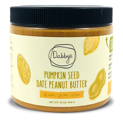 Pumpkin Seed Date Peanut Butter - 16 oz - Debby's Bites