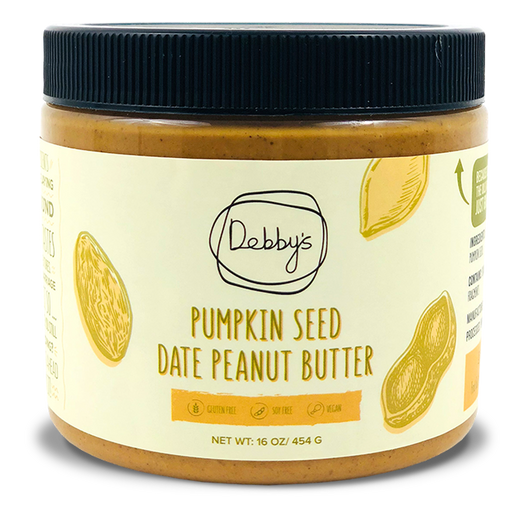 Pumpkin Seed Date Peanut Butter - 16 oz - Debby's Bites